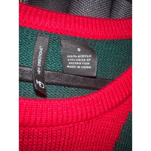 Ugly Christmas Sweater Dress Xmas Size Small - Picture 2 of 3